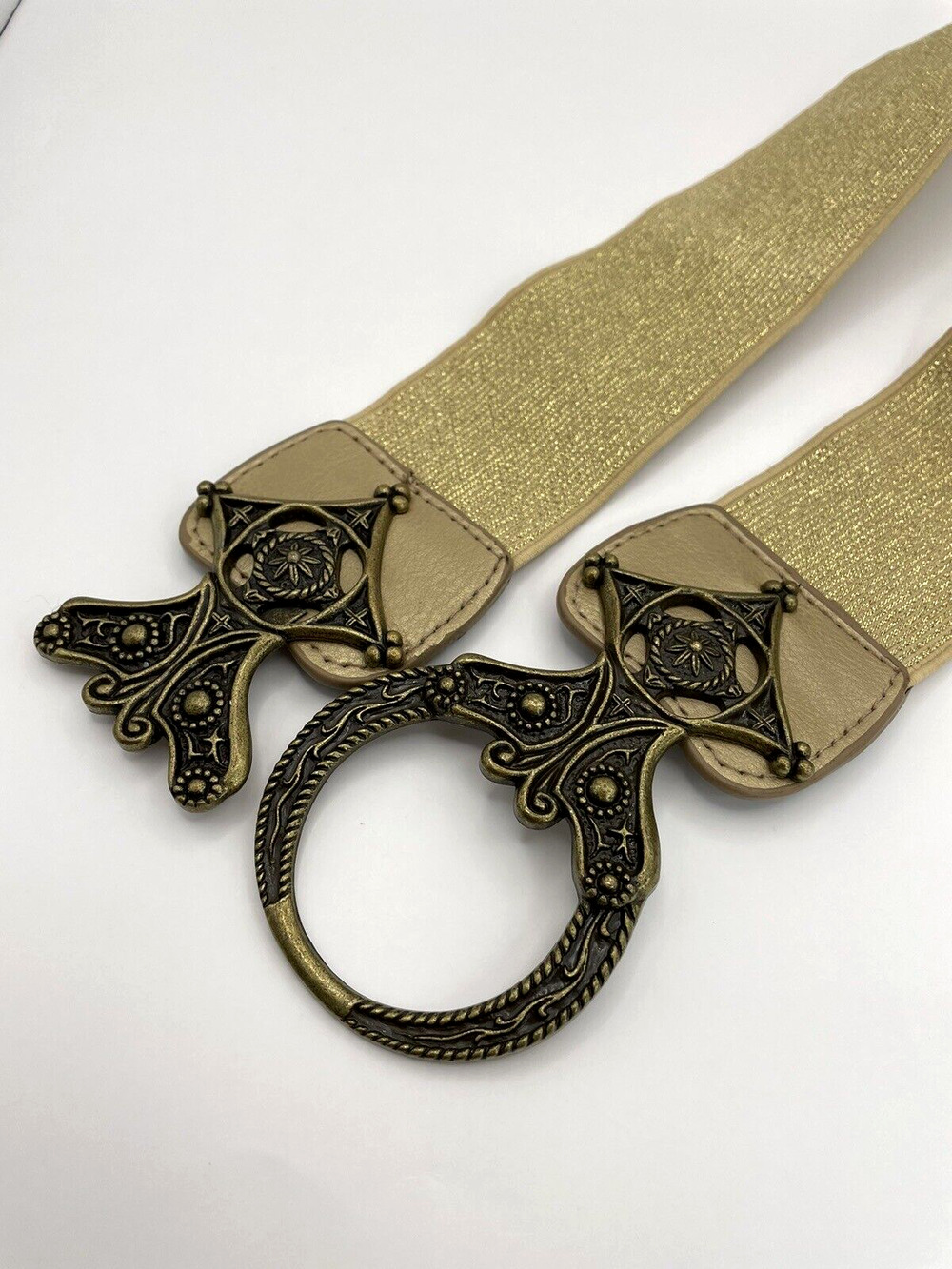 Gold Glitter Belt Pre-owned
